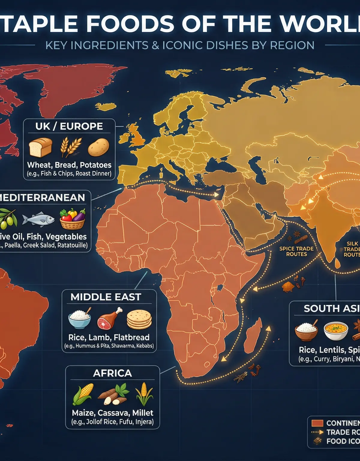 Staple Foods of the World