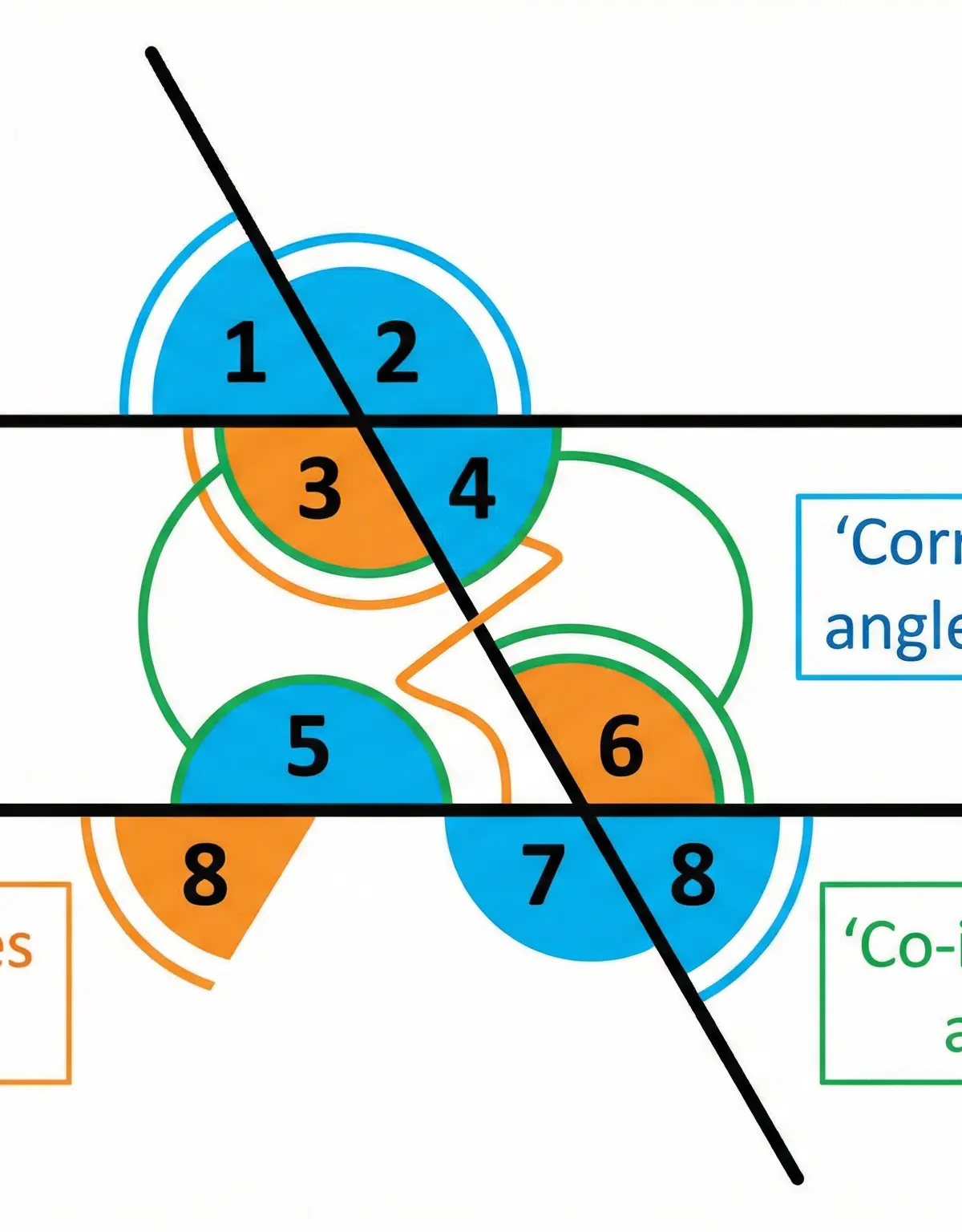 Angle Relationships in Parallel Lines