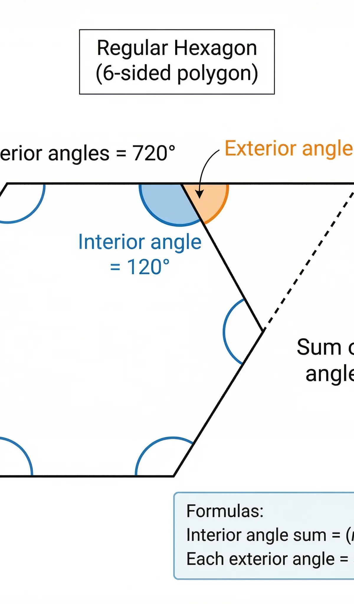 Interior and Exterior Angles of a Polygon