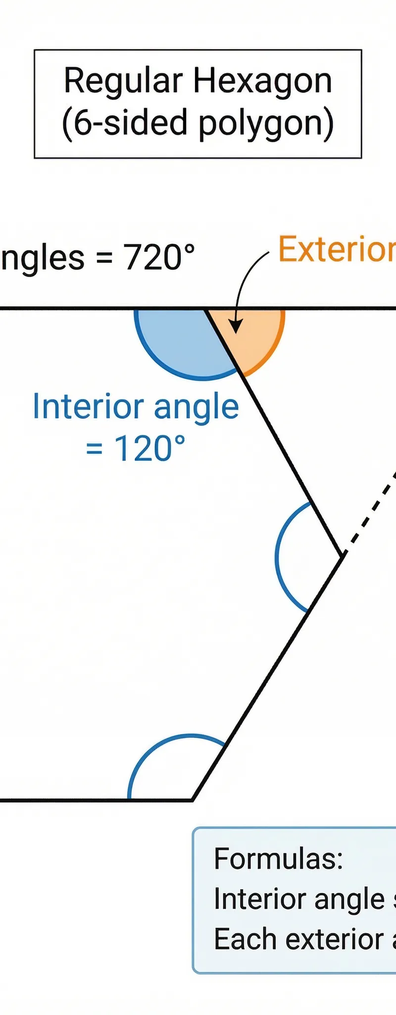 Interior and Exterior Angles of a Polygon