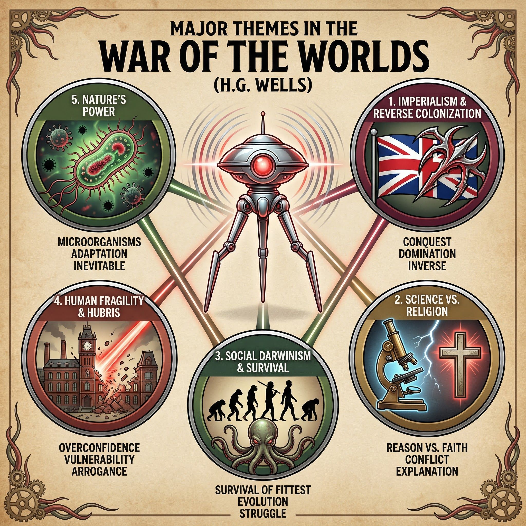 The War of the Worlds – English Literature – GCSE