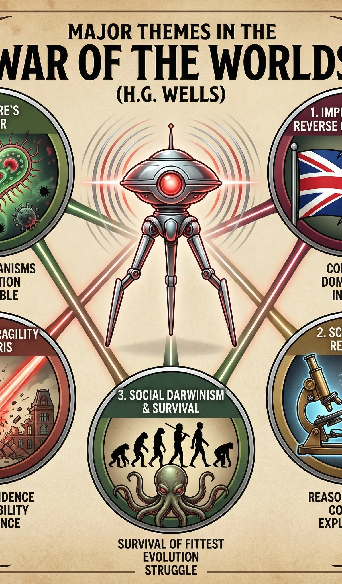 The War of the Worlds – English Literature – GCSE