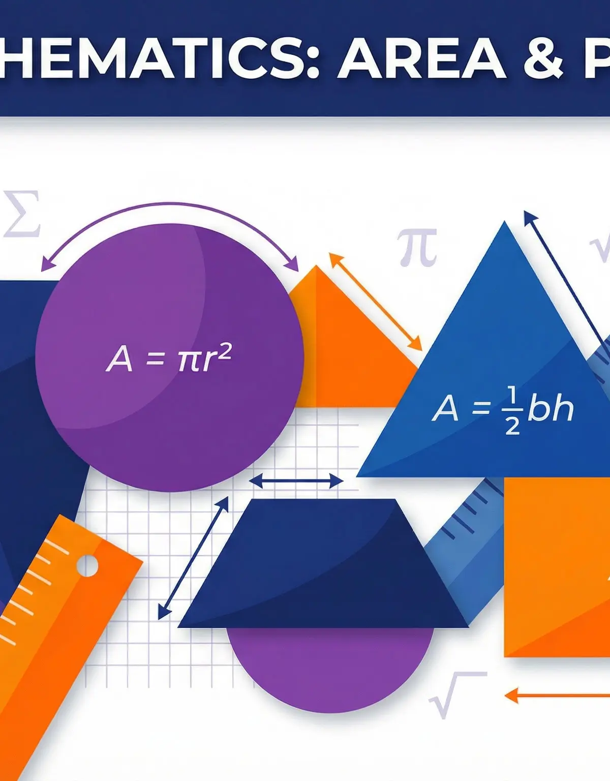 Header image for OCR GCSE Mathematics: Area and Perimeter.