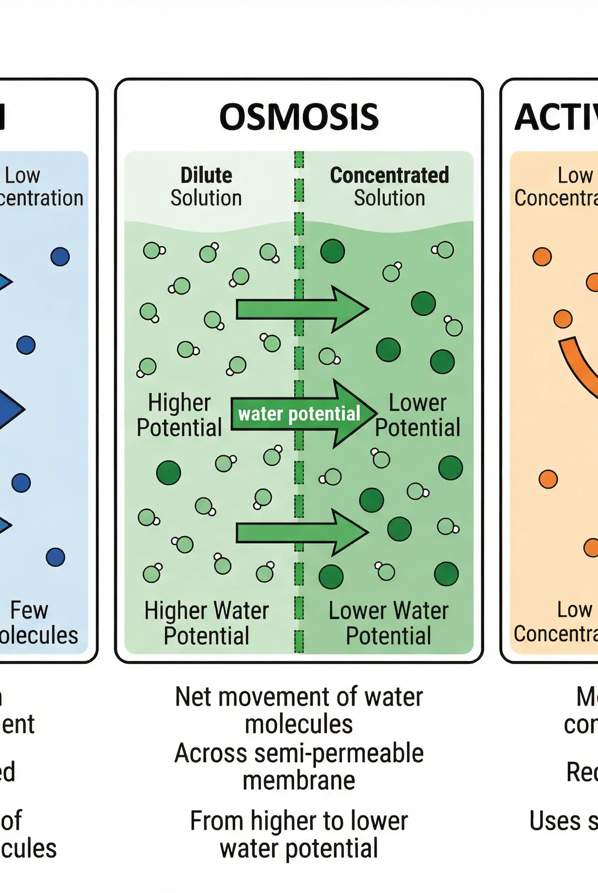 Cellular Transport Processes