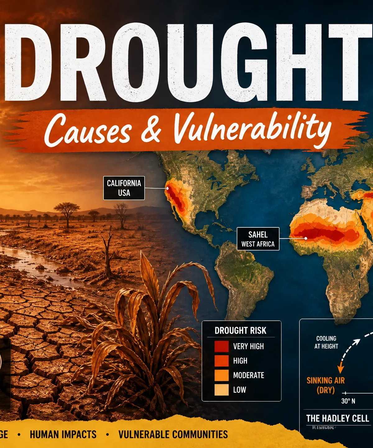 Header image for Causes of Drought