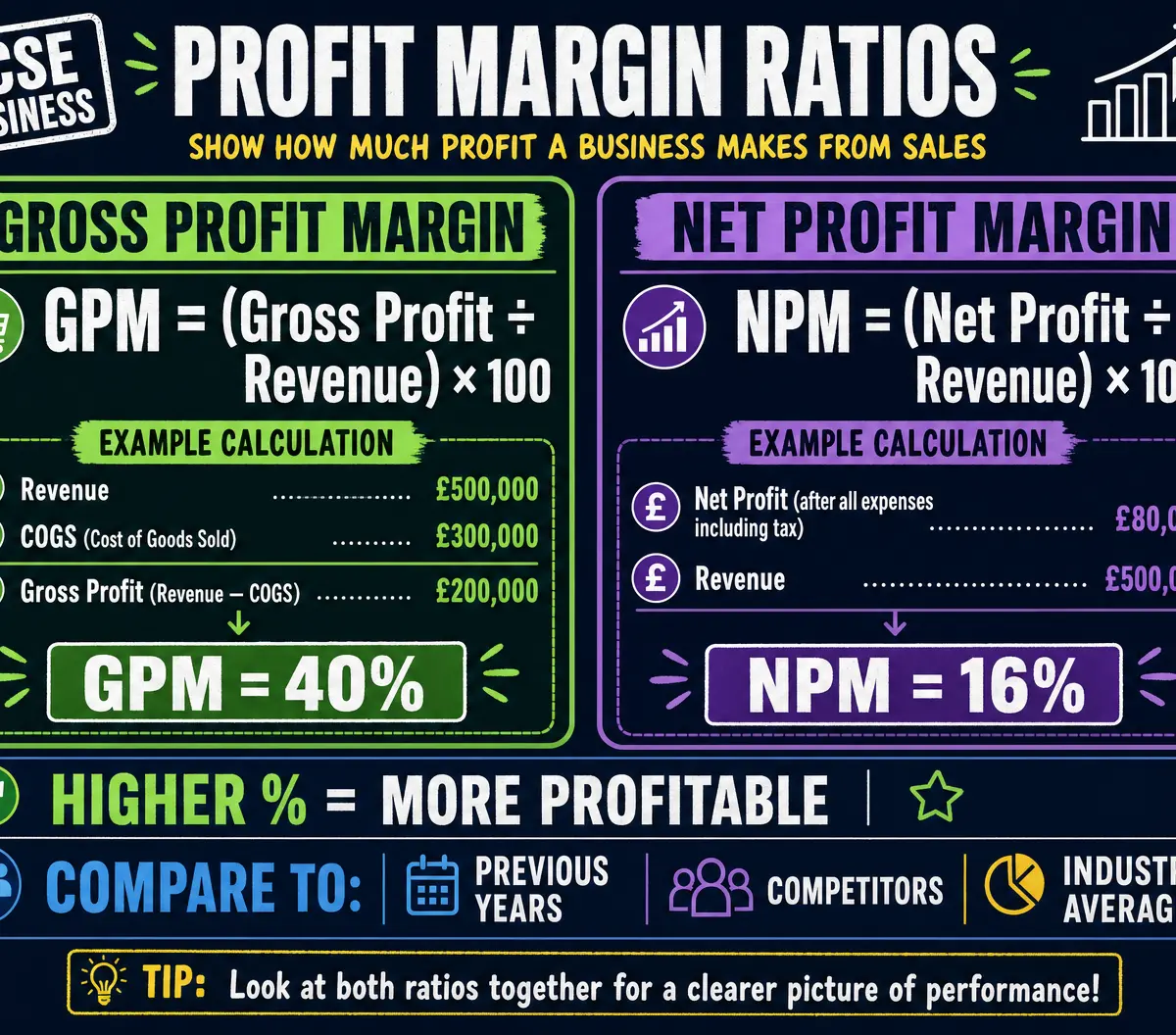 Profit Margin Formulas