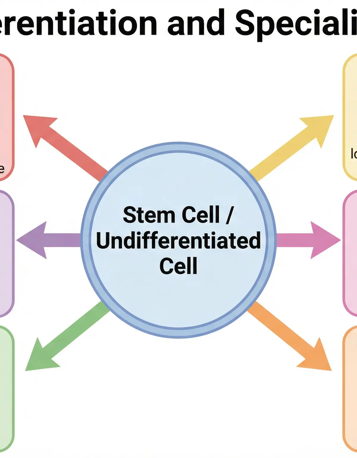 Cell Differentiation and Specialised Cells