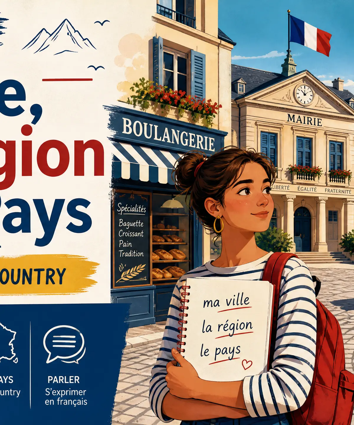 La Ville, La Région et Le Pays