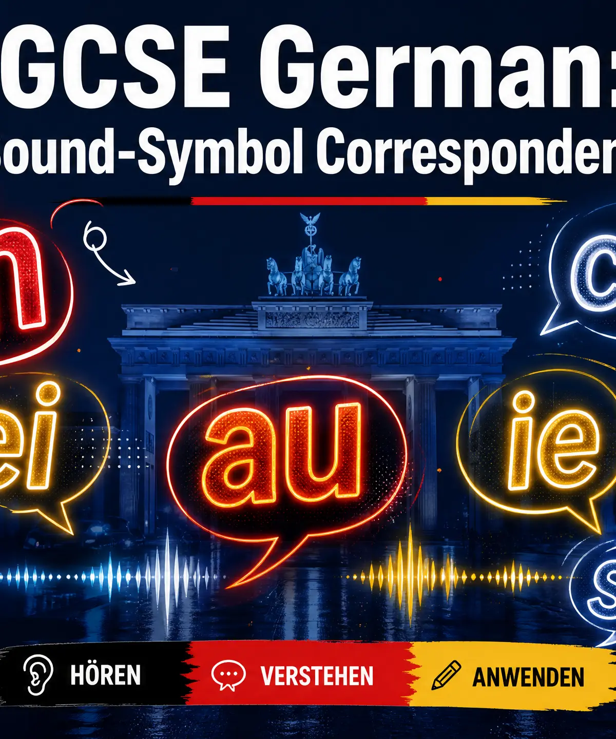 GCSE German: Sound-Symbol Correspondences