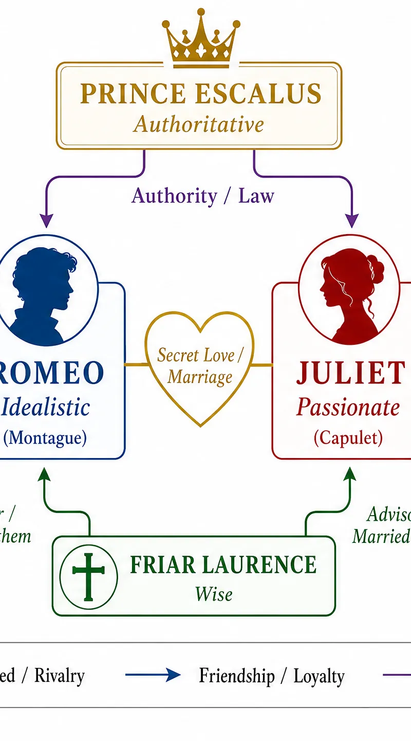 Character Relationships Map