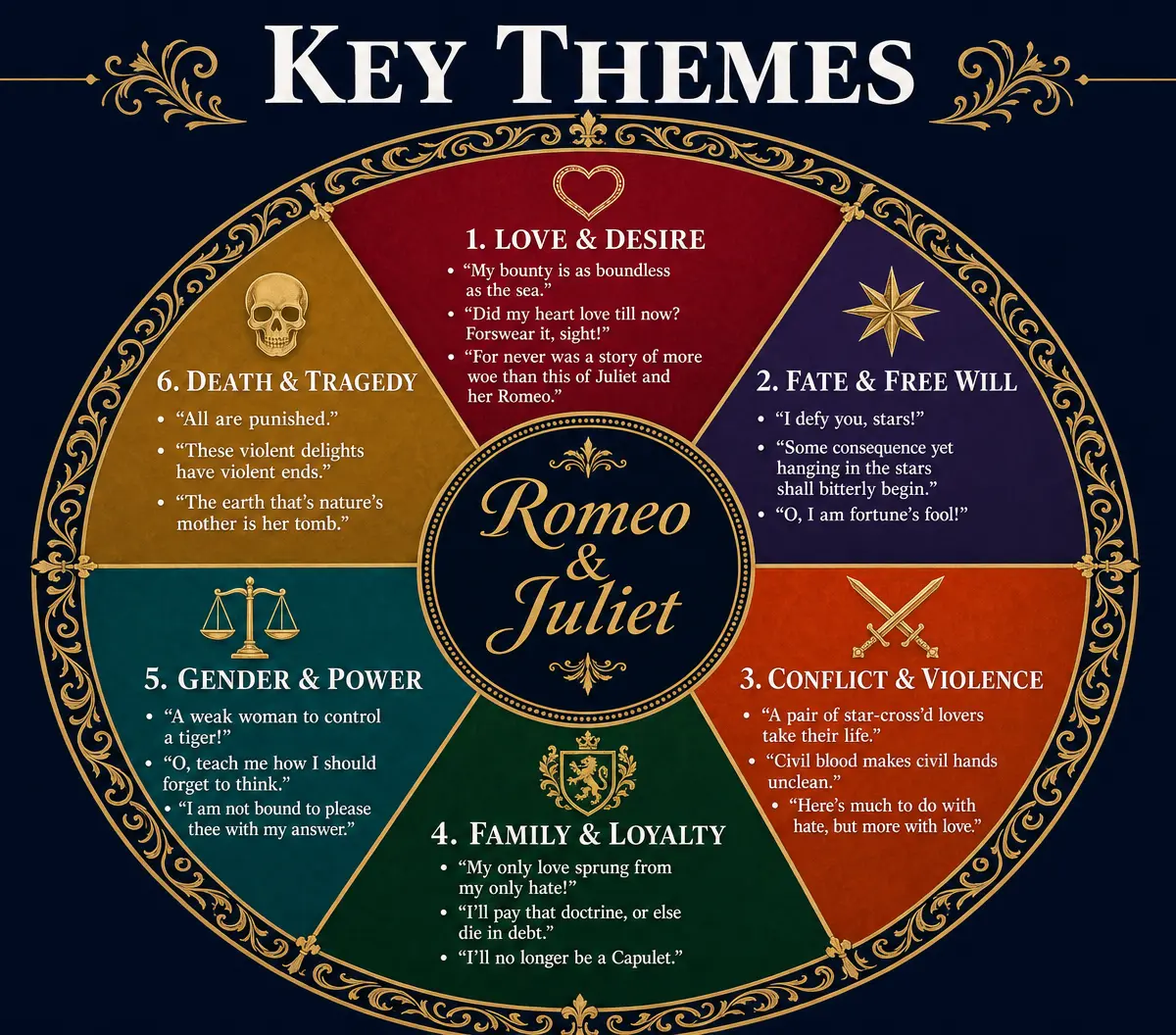 Key Themes in Romeo and Juliet