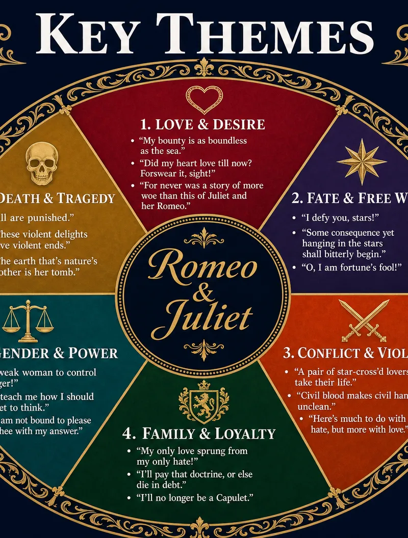 Key Themes in Romeo and Juliet