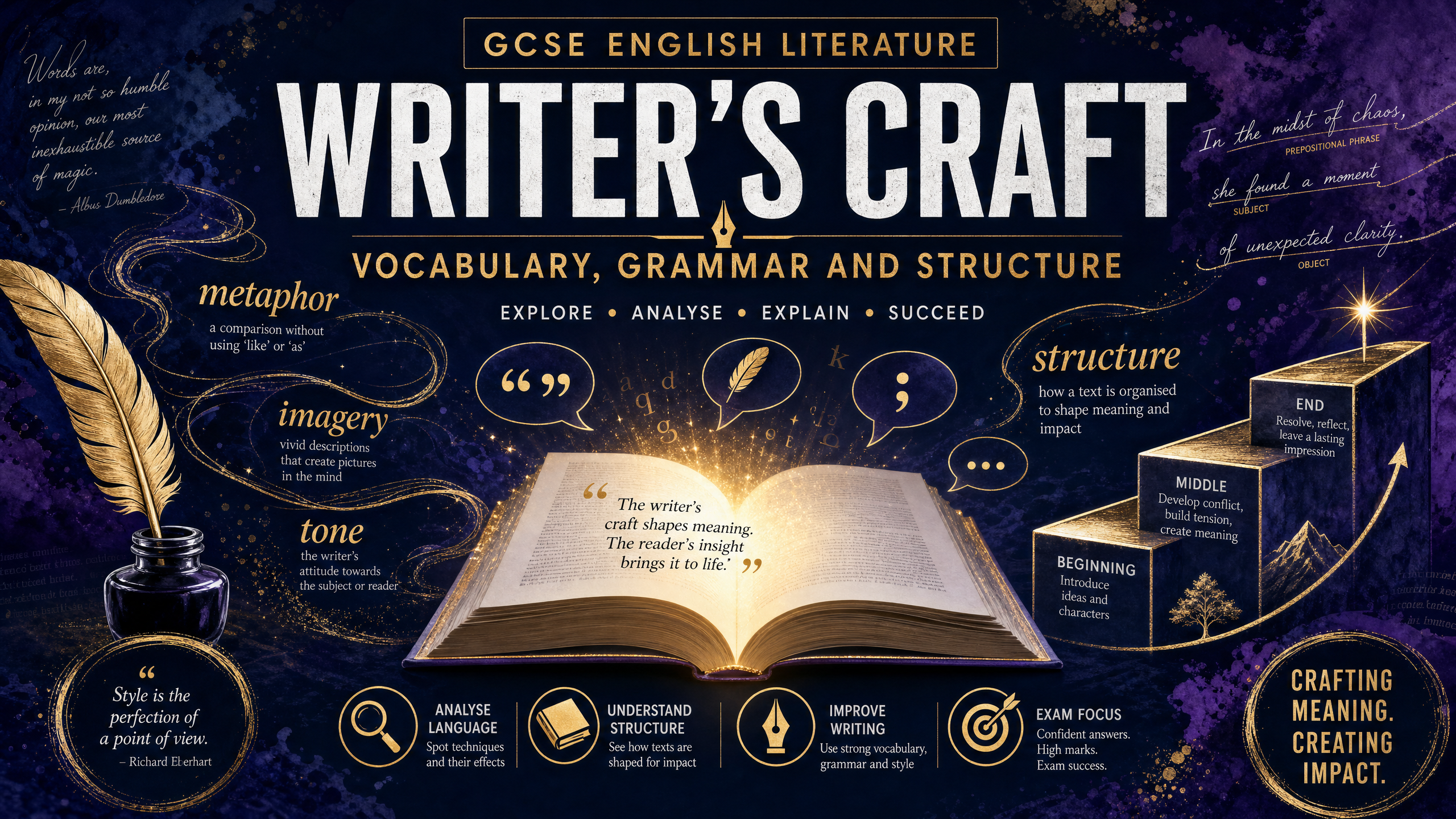 GCSE English Literature: Writer's Craft