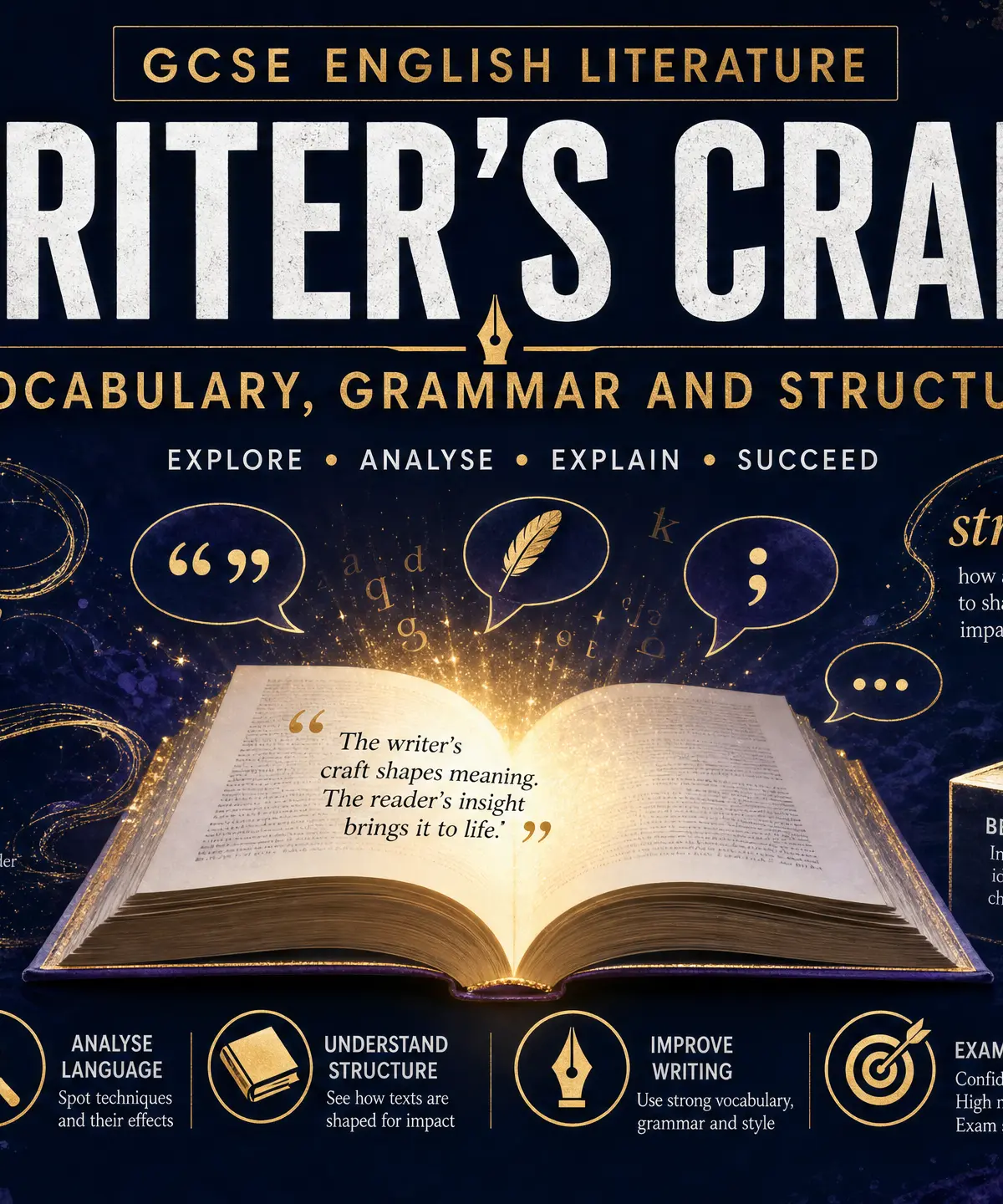 GCSE English Literature: Writer's Craft