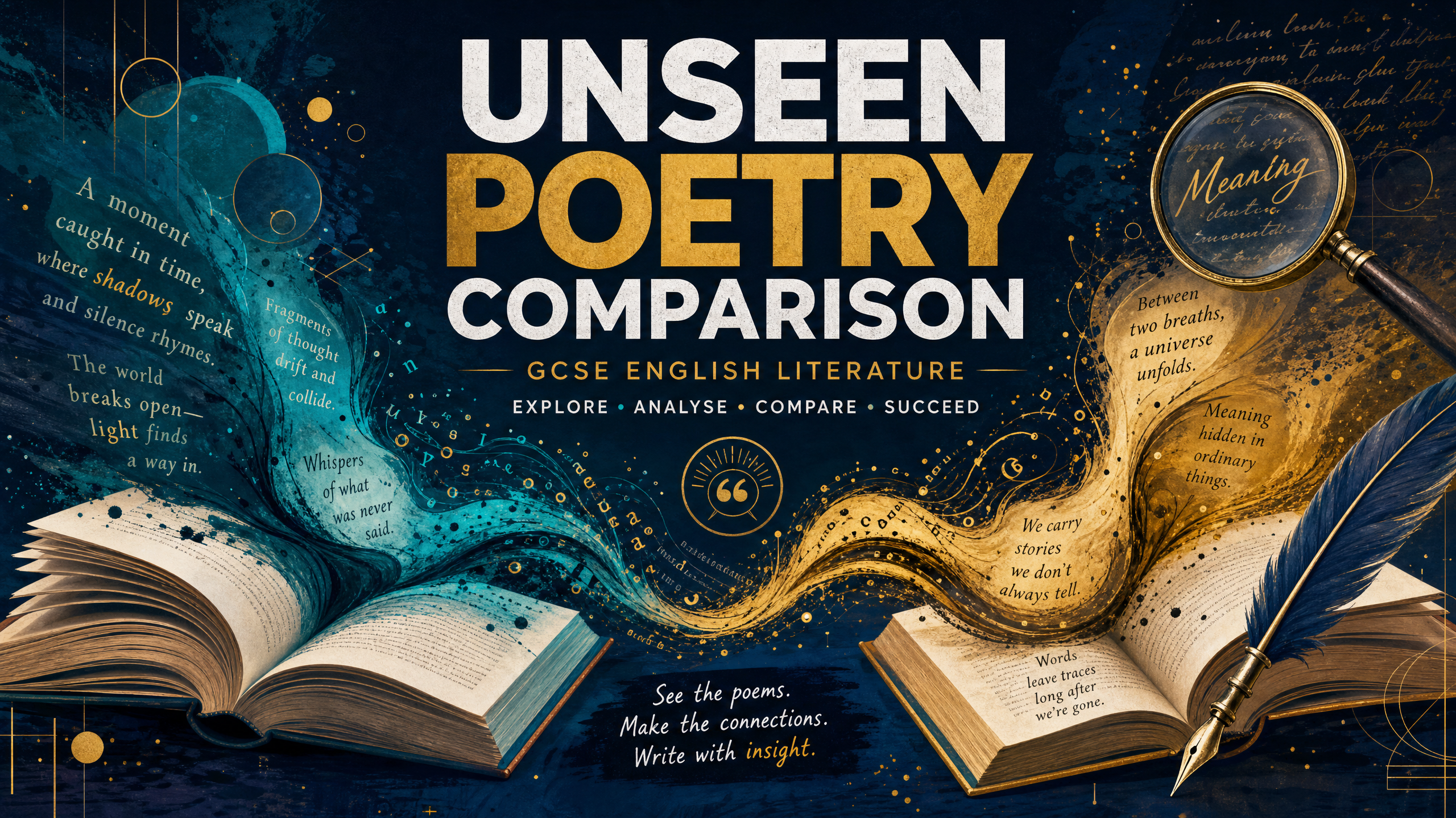 Header image for Unseen Poetry Comparison