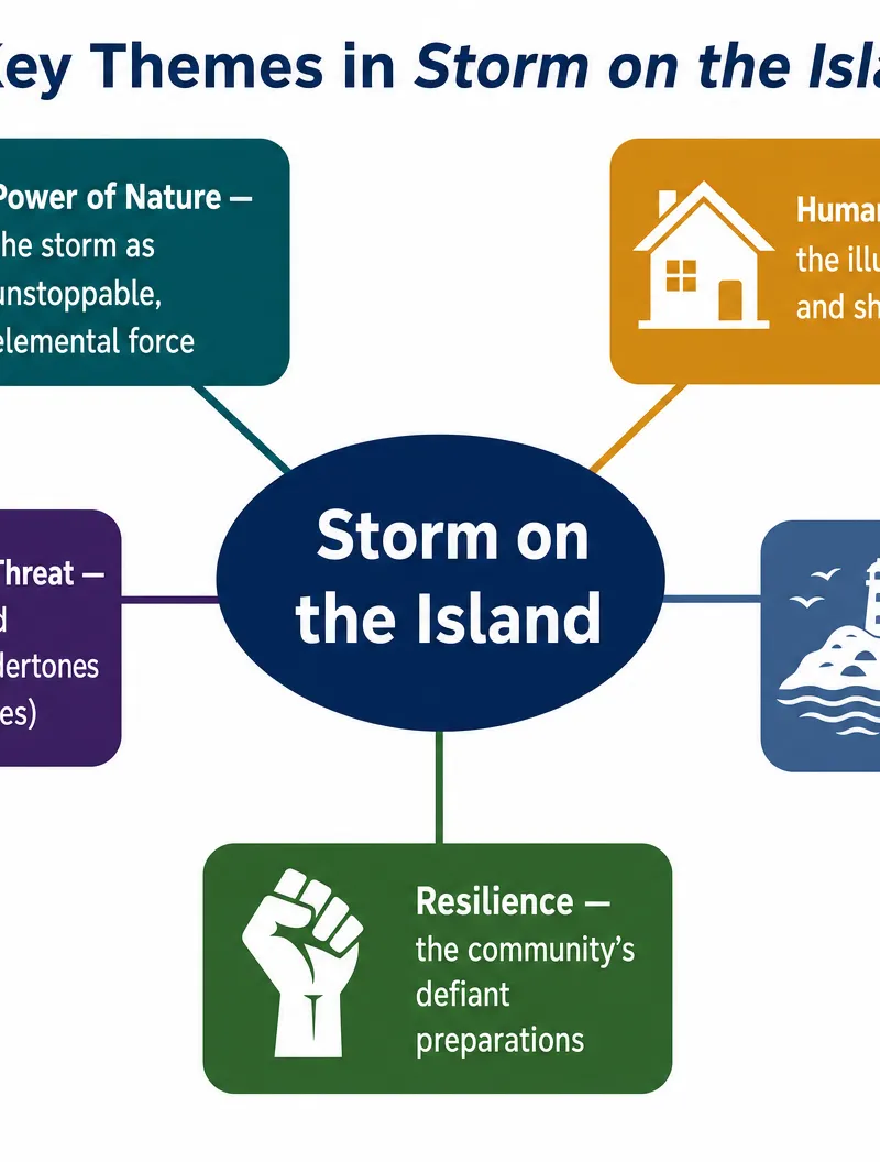 Key Themes in Storm on the Island