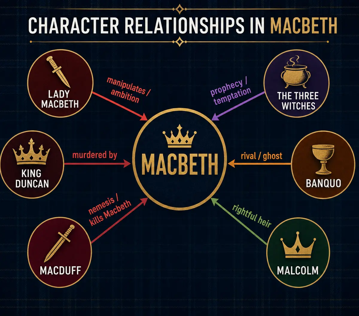 Character Relationships in Macbeth