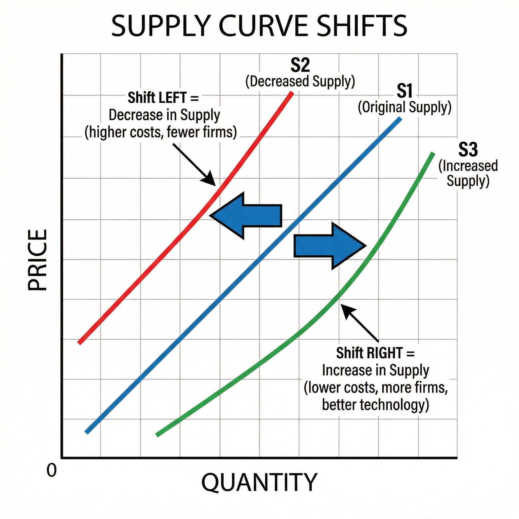 Supply Curve Shifts