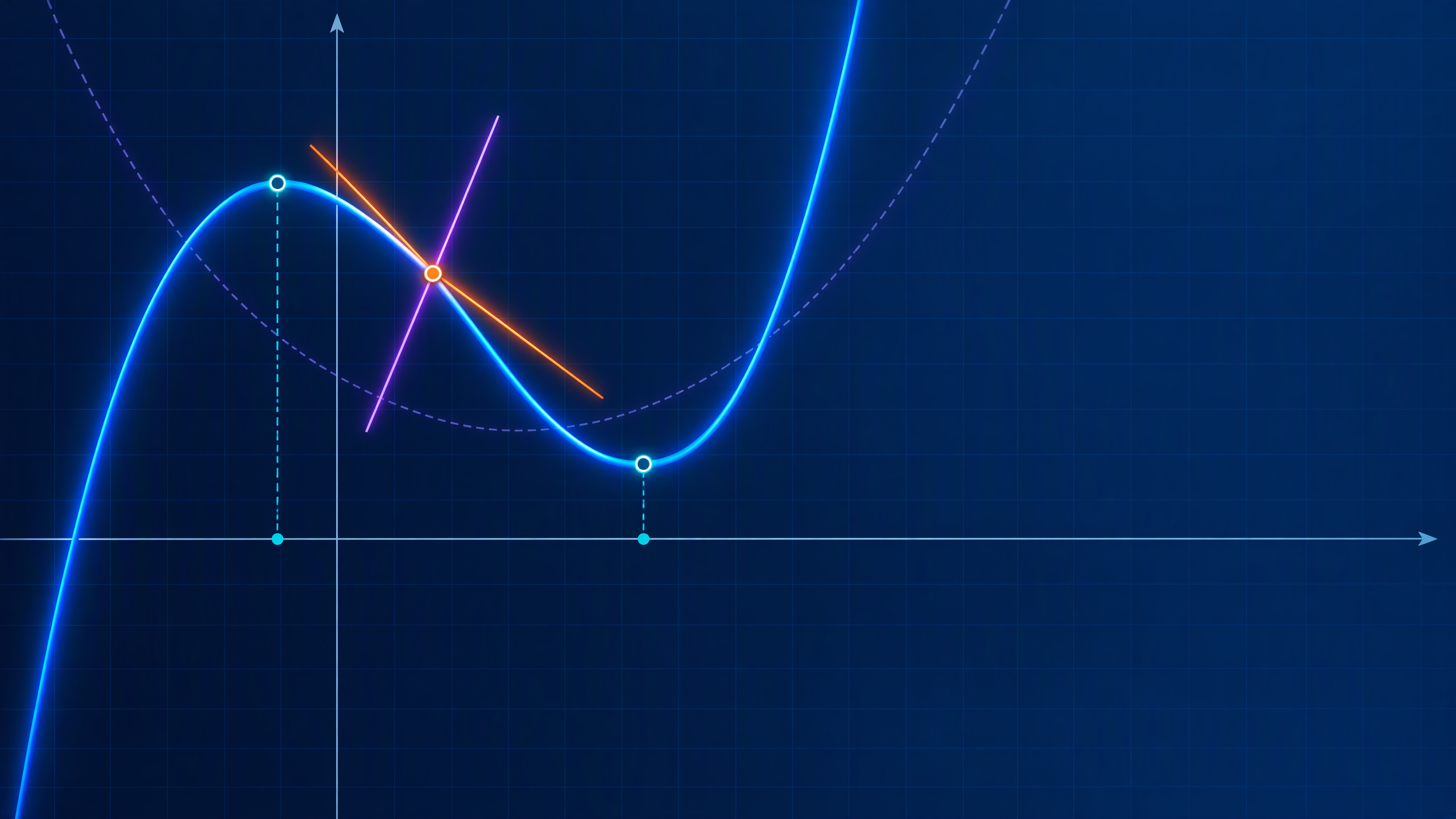 Differentiation: reading change from a curve.