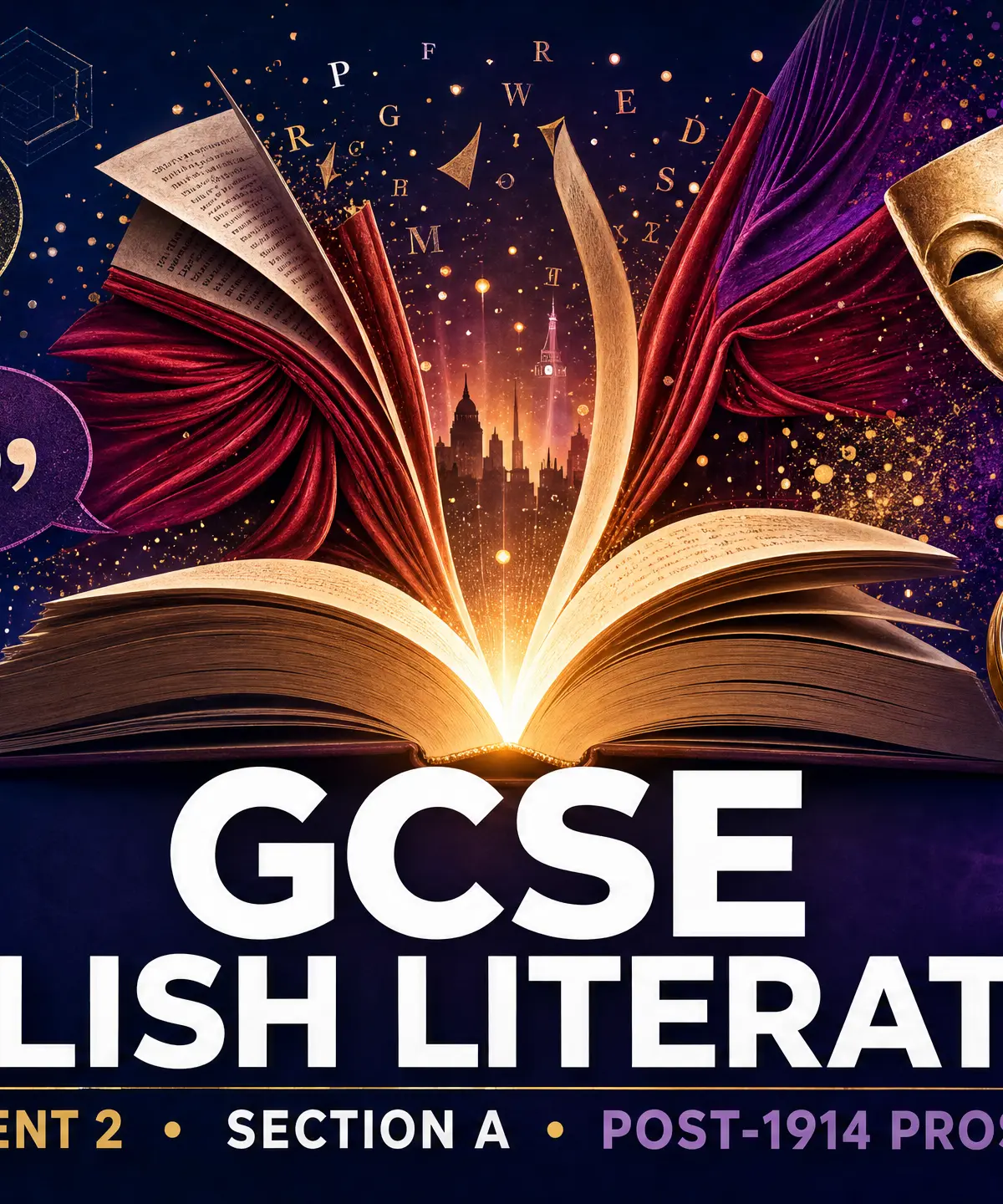 Header image for GCSE English Literature Component 2 Section A