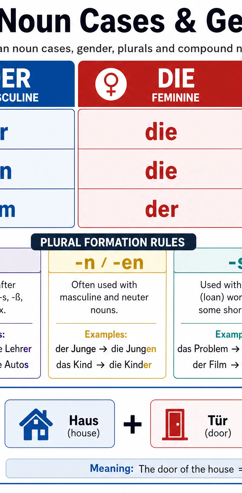 Grammar quick reference for Vocabulary: Nouns