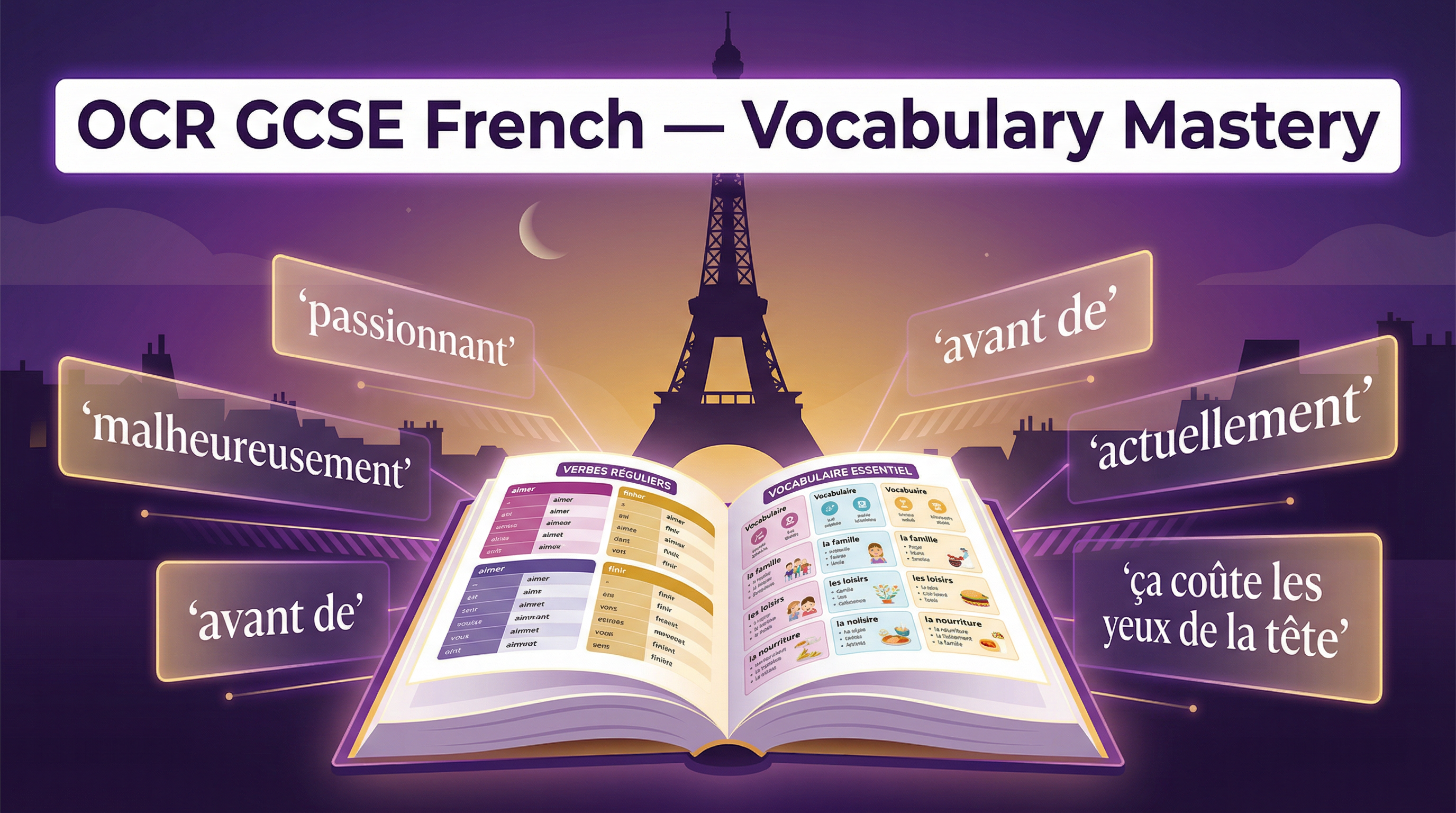 Using a range of vocabulary – French – GCSE