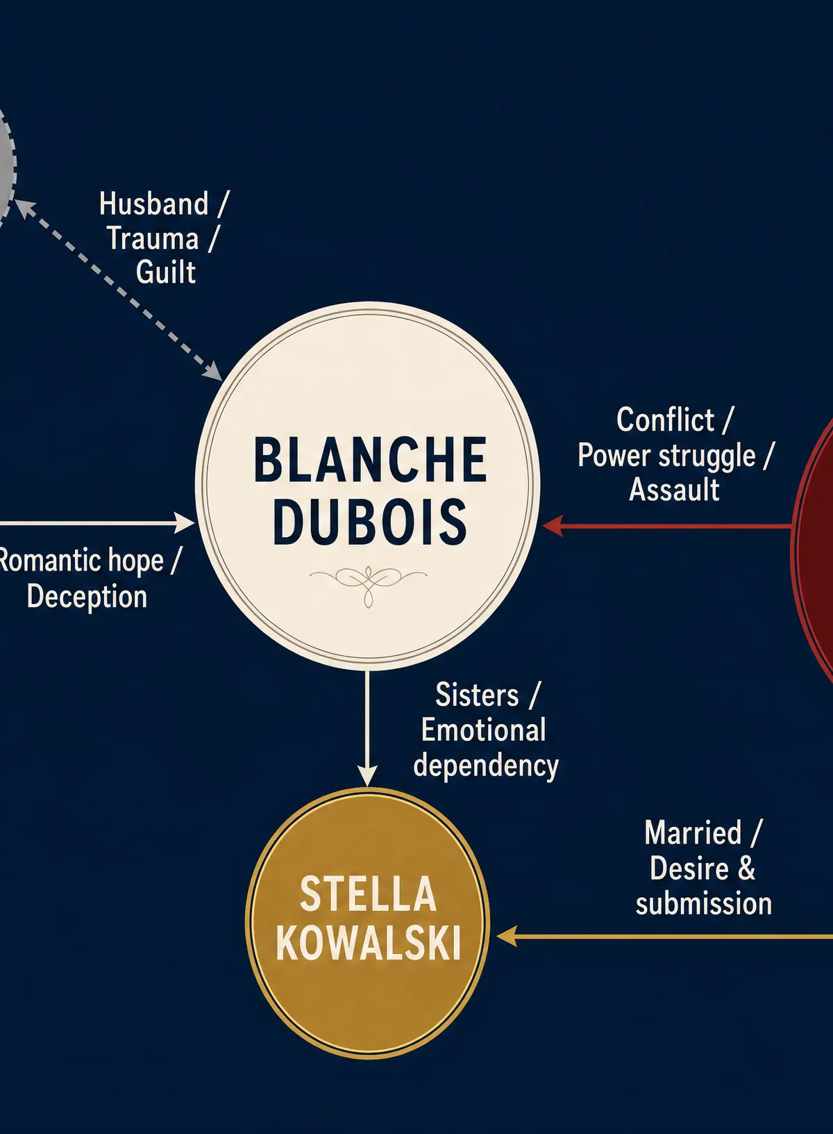 Character Relationships in A Streetcar Named Desire