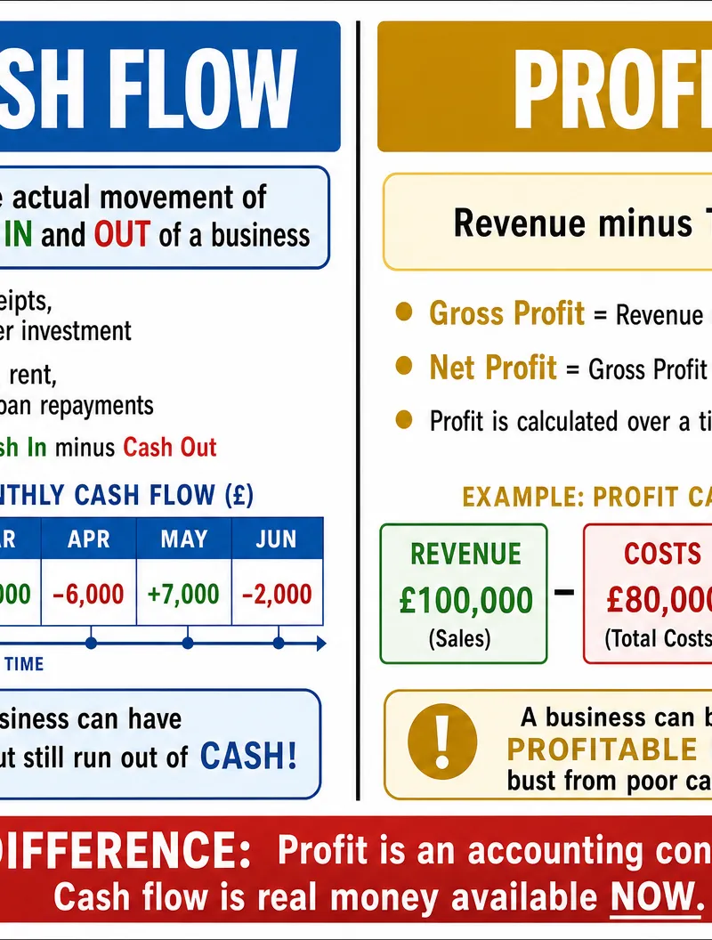 Cash Flow vs Profit