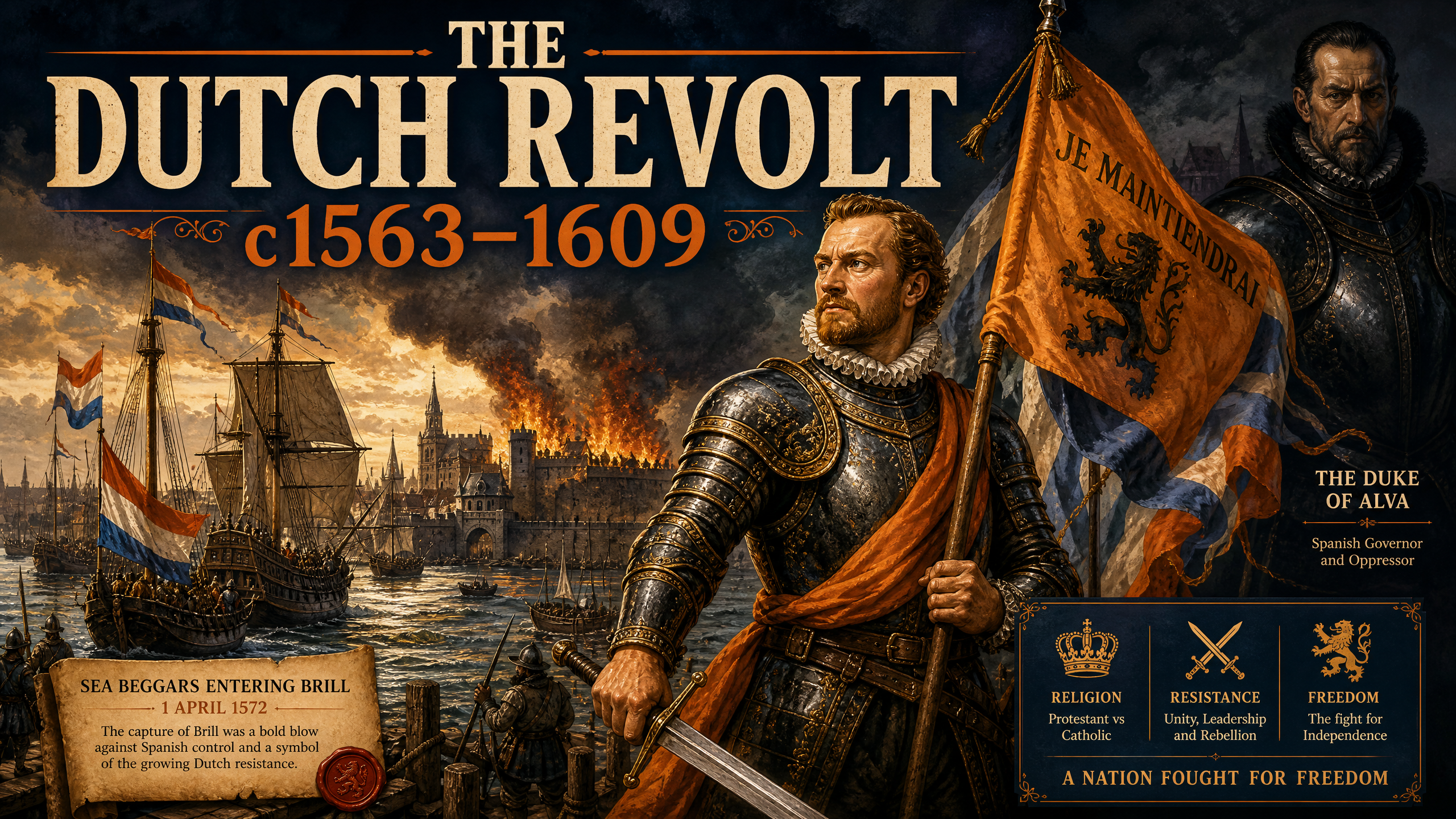 The Dutch Revolt c1563-1609