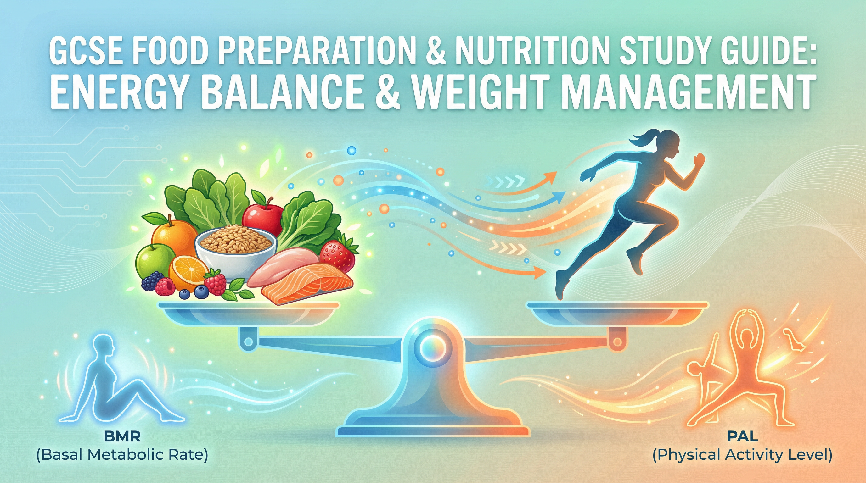 Energy balance and its relationship to weight management. – Food Preparation and Nutrition – GCSE