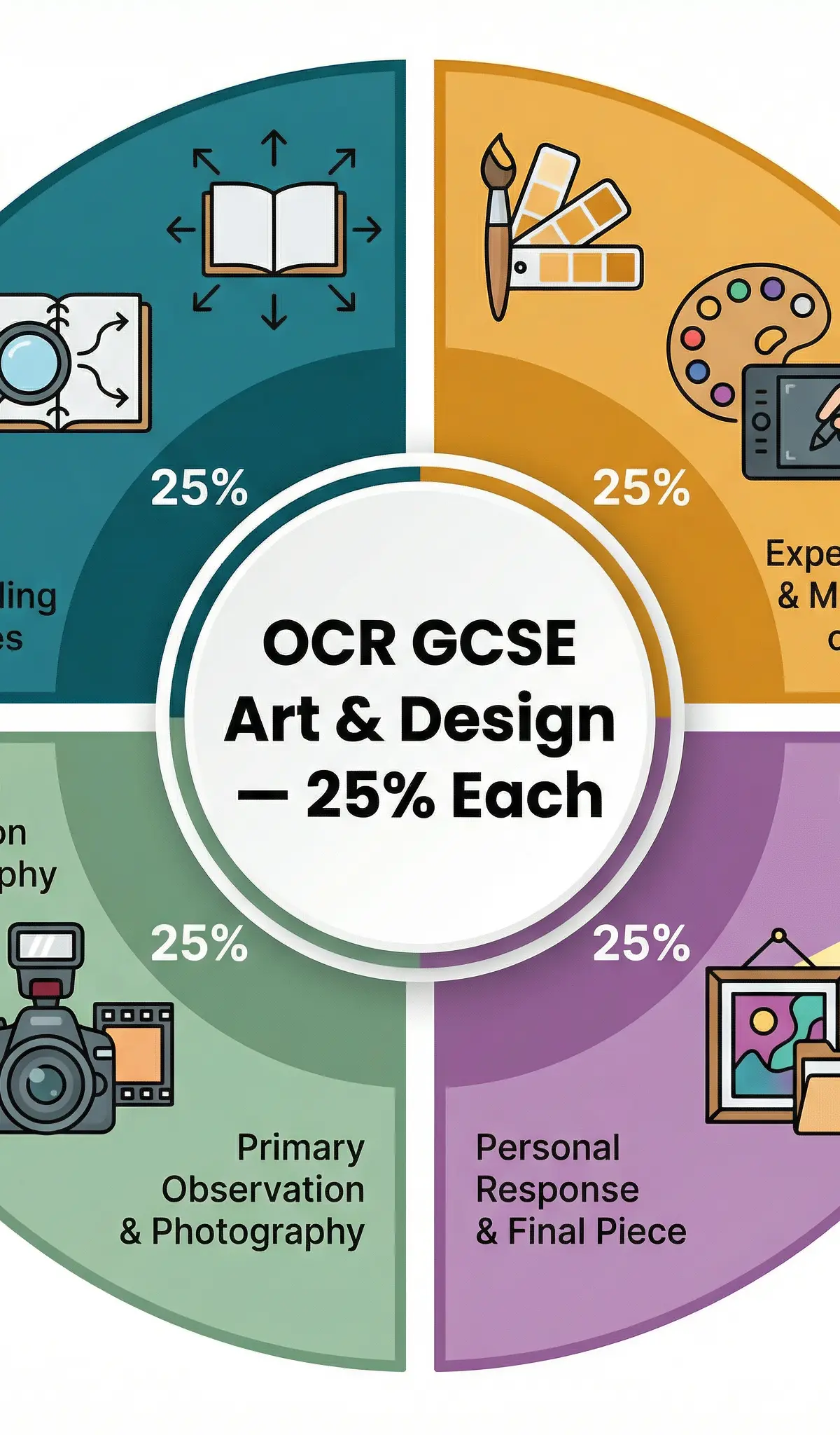 OCR GCSE Art and Design: Assessment Objectives Breakdown