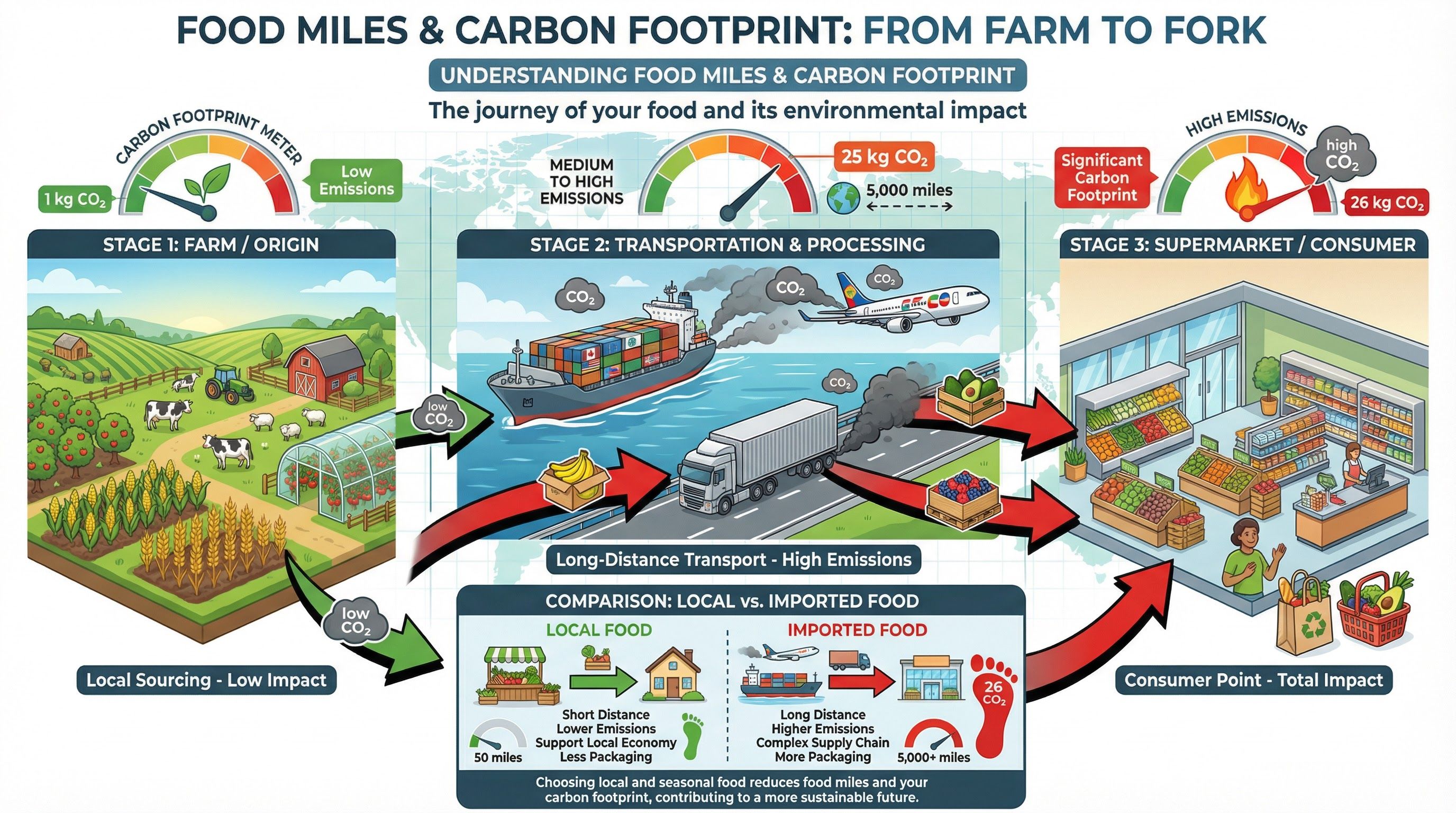 Food security and global food challenges. – Food Preparation and Nutrition – GCSE