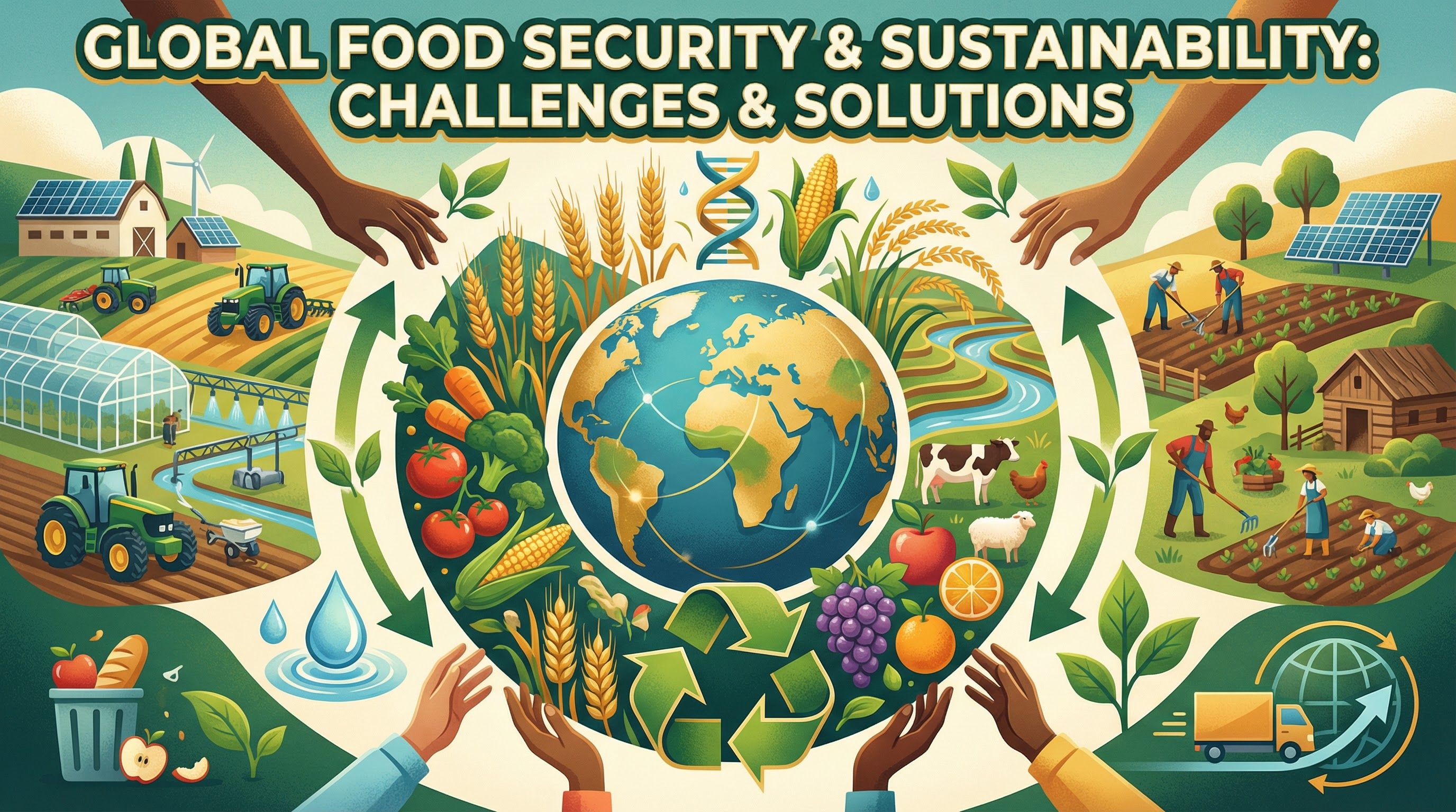Food security and global food challenges. – Food Preparation and Nutrition – GCSE