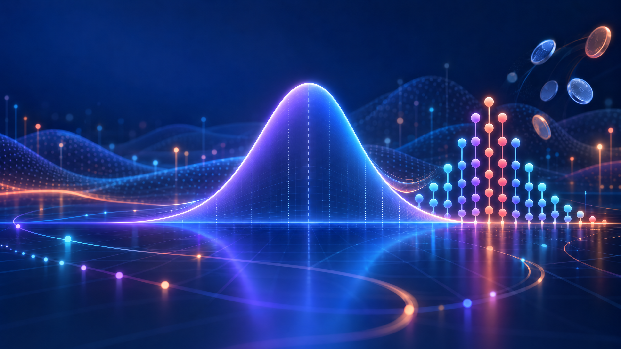 A visual bridge between continuous and discrete probability models.