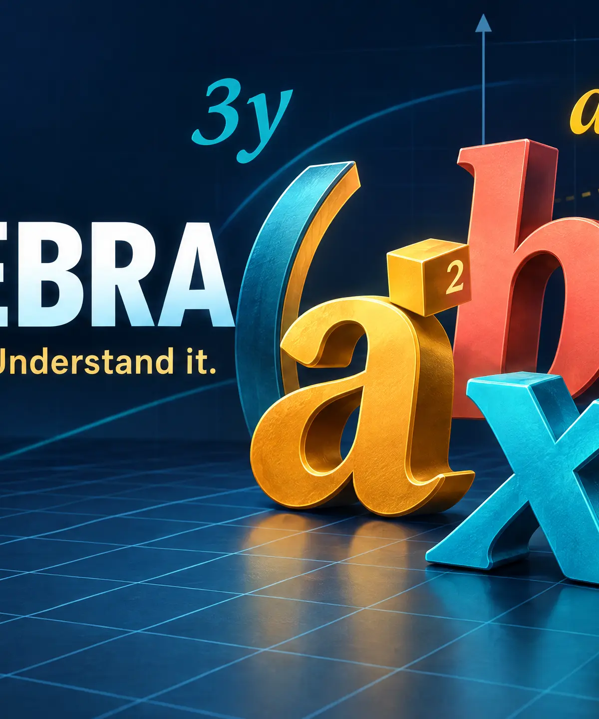 Algebra: read it, write it, understand it.
