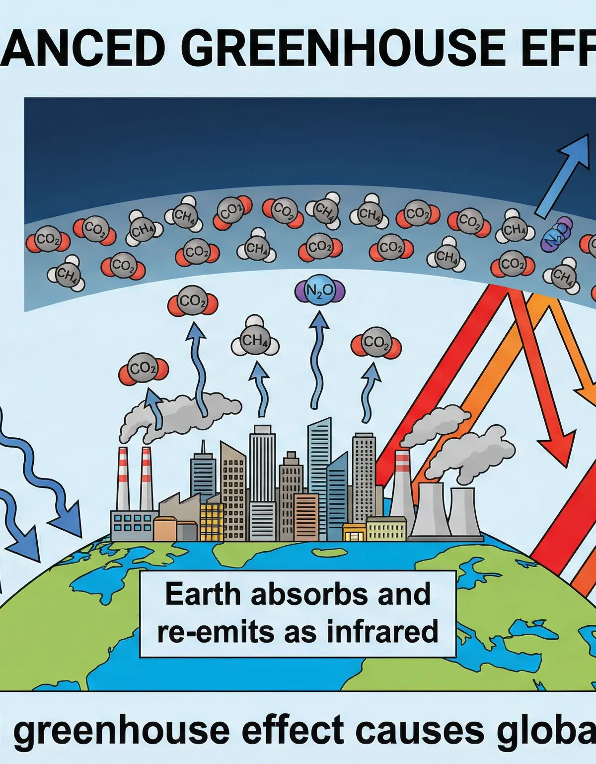 The Enhanced Greenhouse Effect