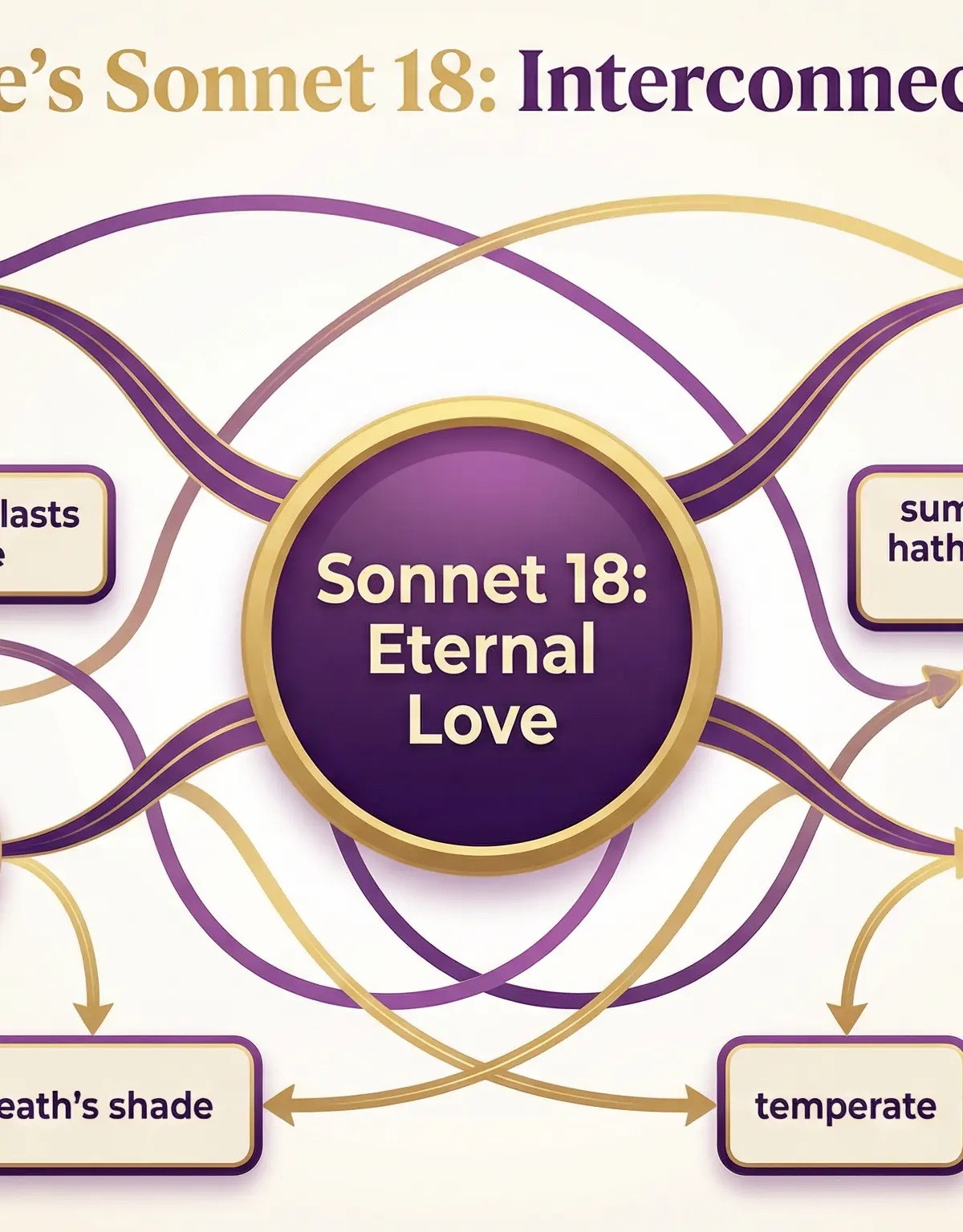 Interconnected Themes in Shakespeare's Sonnet 18