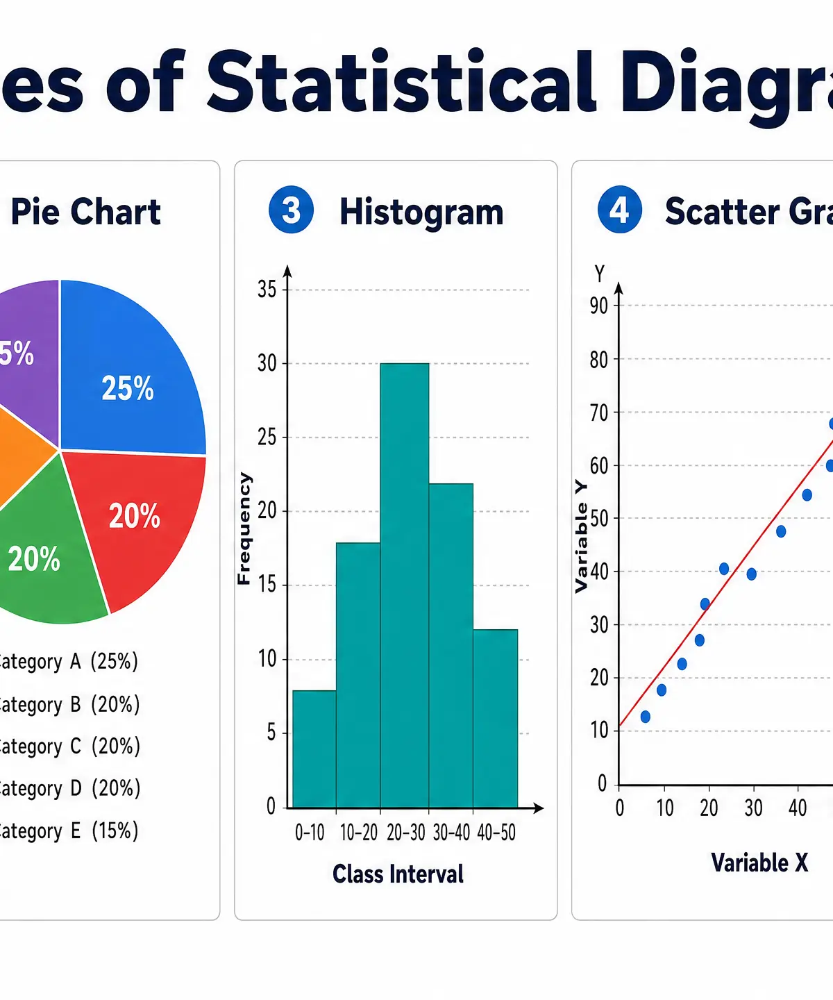 Types of Statistical Diagrams