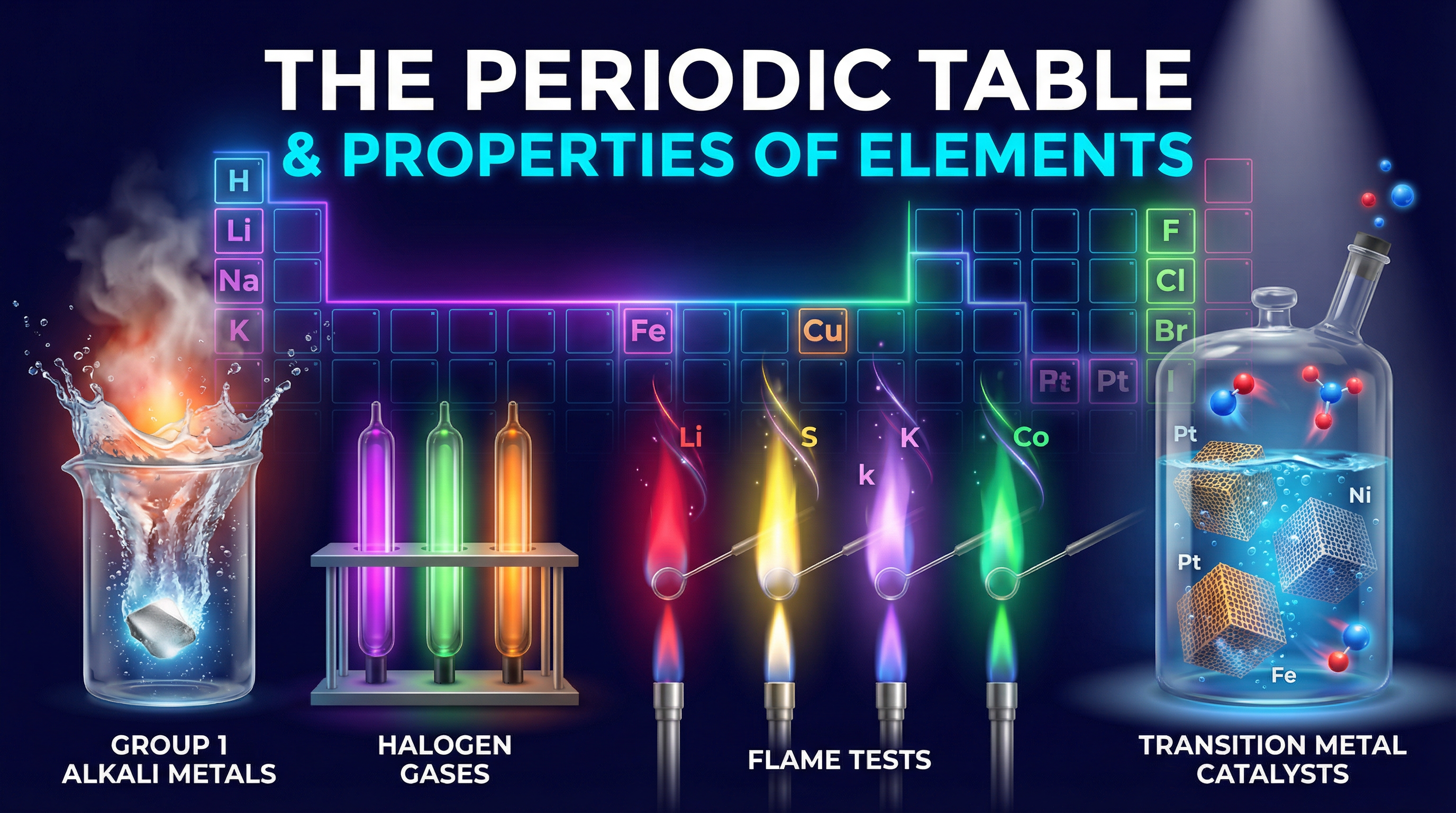 The Periodic Table and Properties of Elements