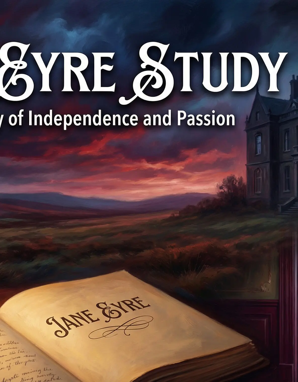Header image for the Jane Eyre Study Guide.