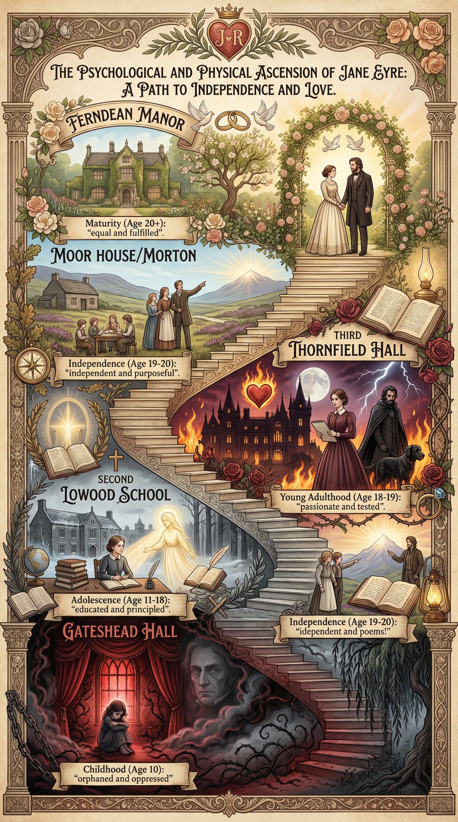 The Bildungsroman Journey of Jane Eyre.