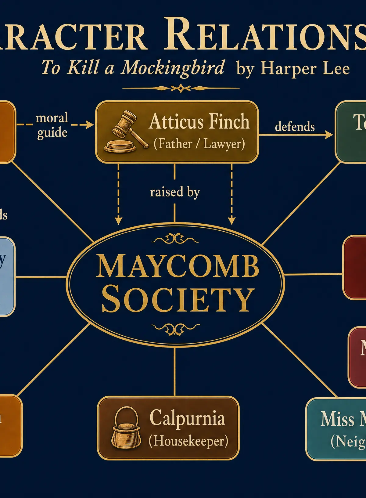 Character Relationships in Maycomb
