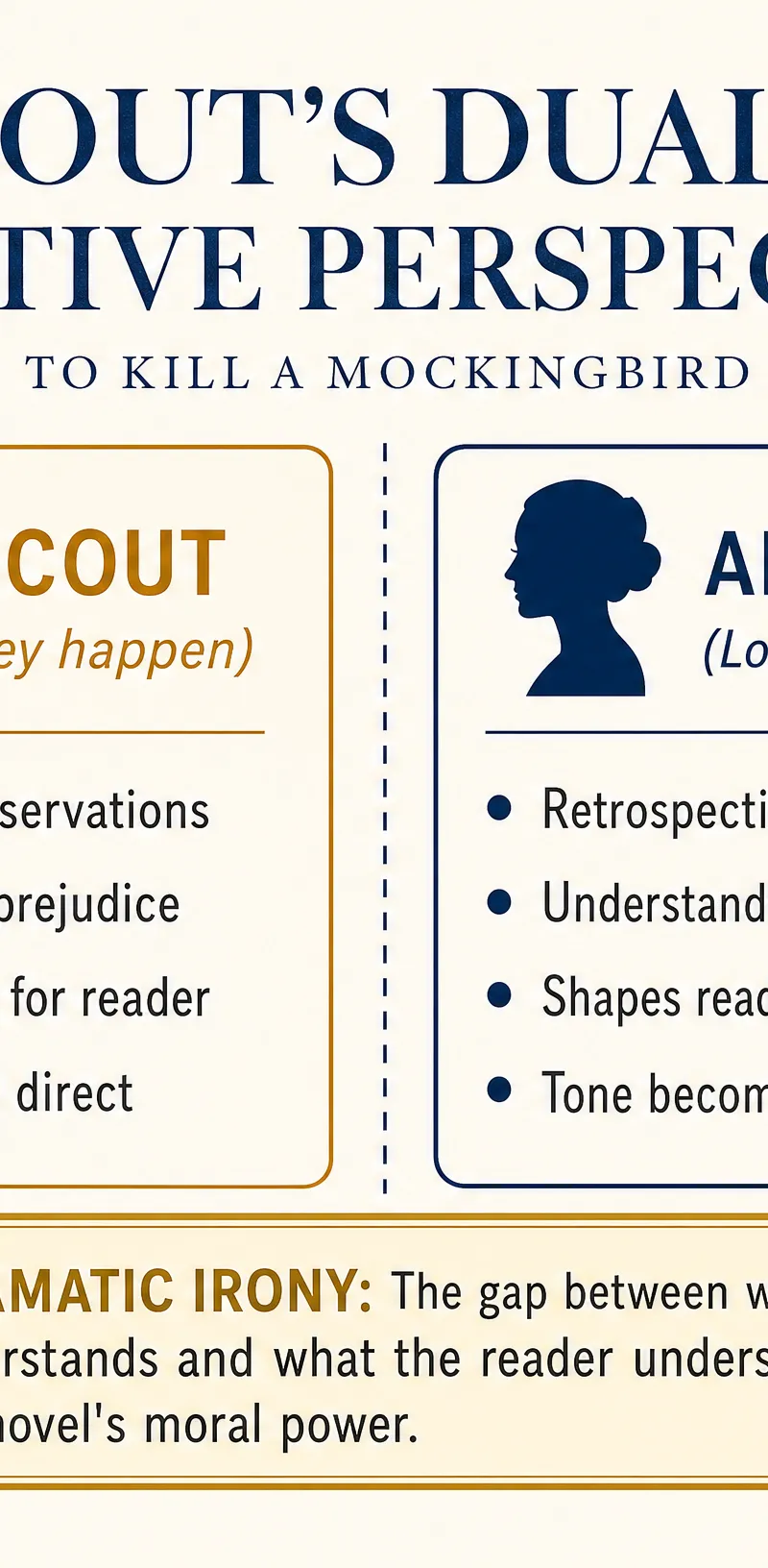 Scout's Dual Narrative Perspective