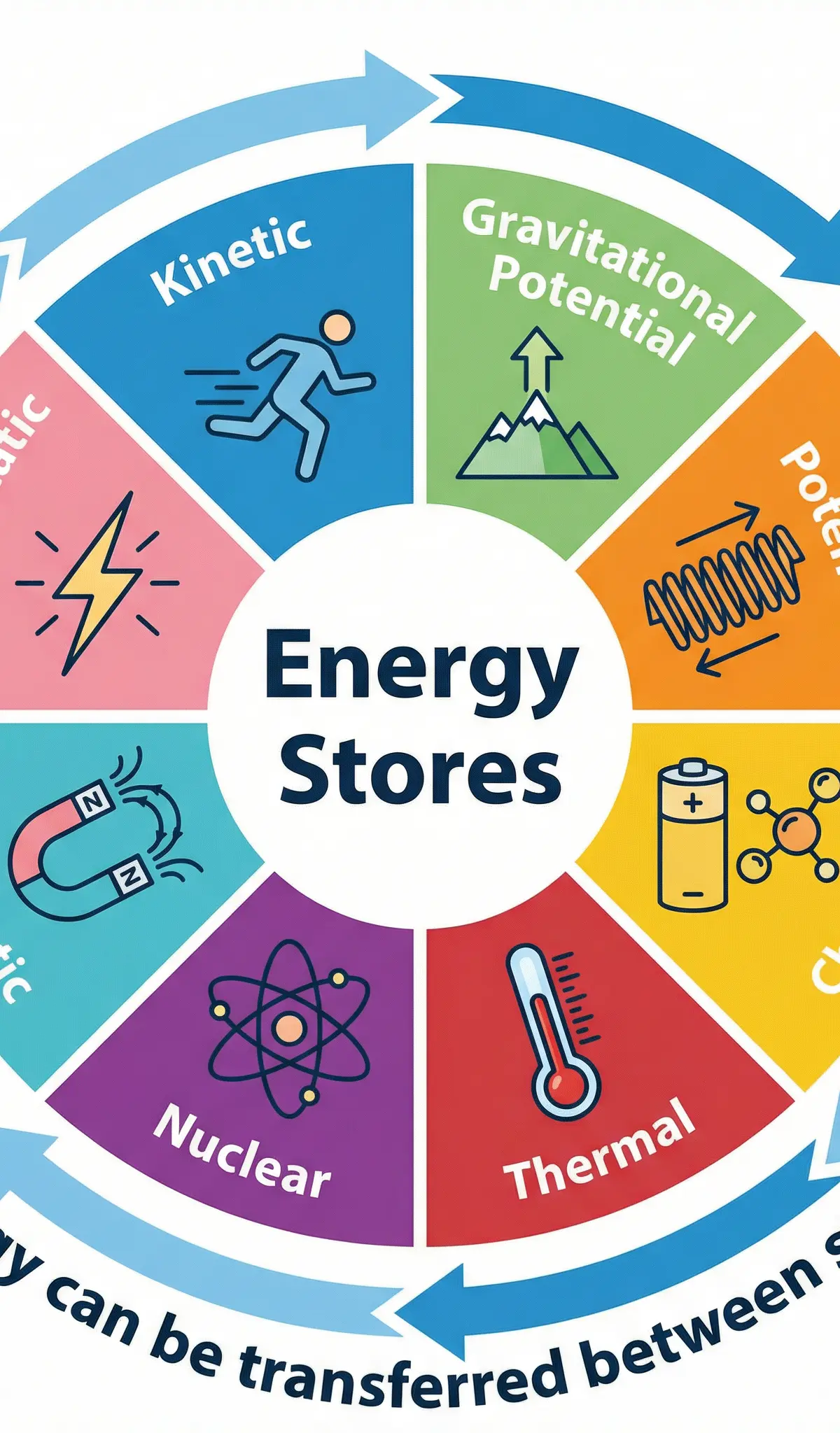 The 8 Energy Stores