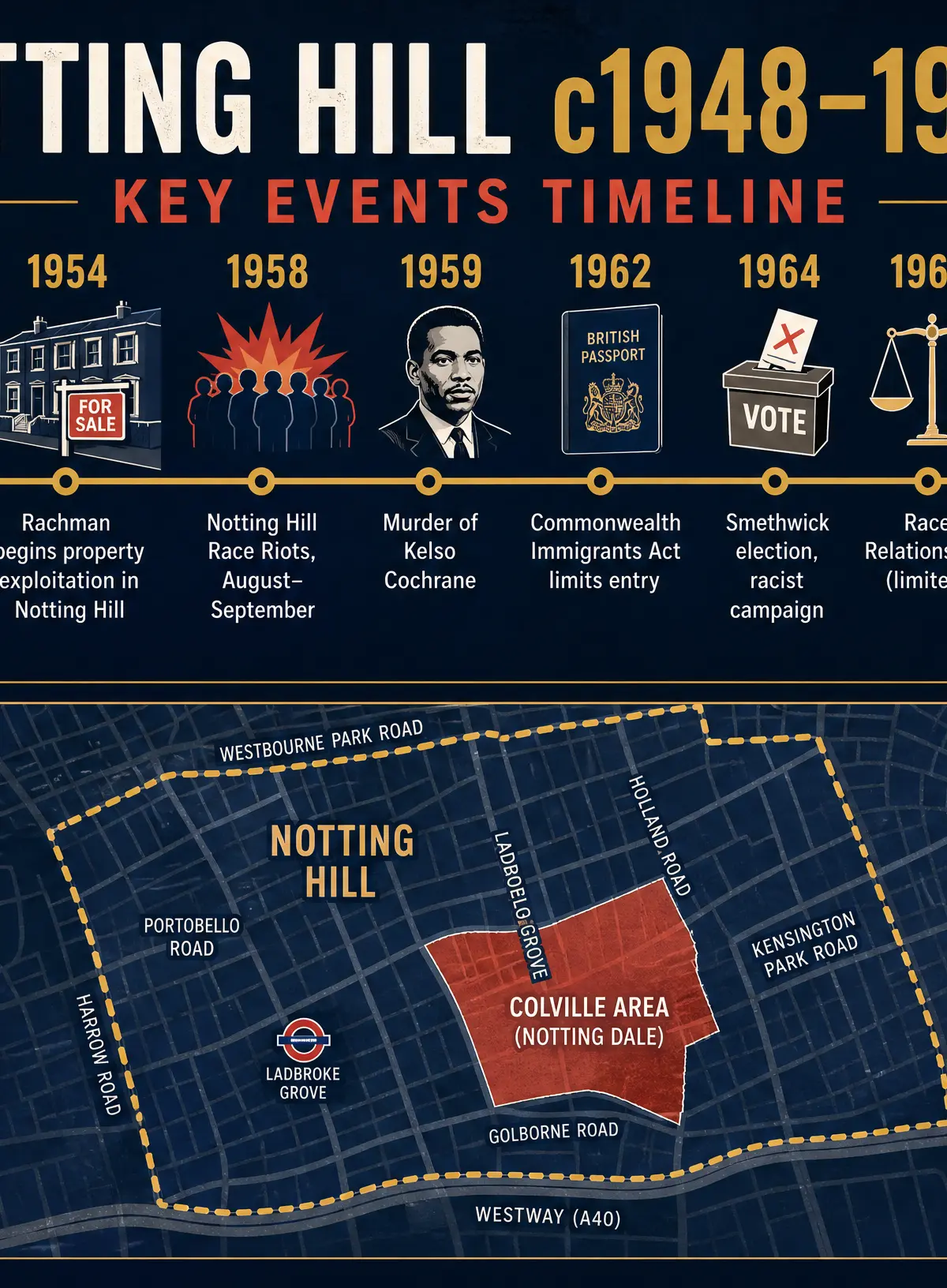 Notting Hill Context and Timeline