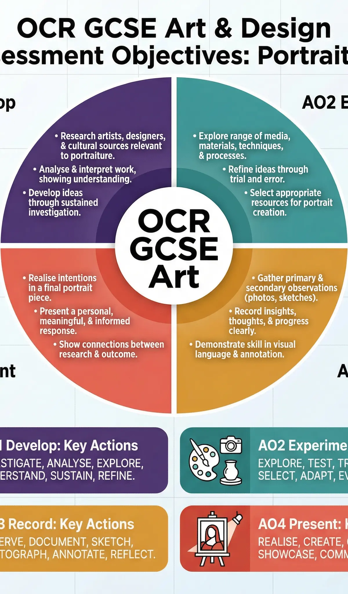 Assessment objectives breakdown