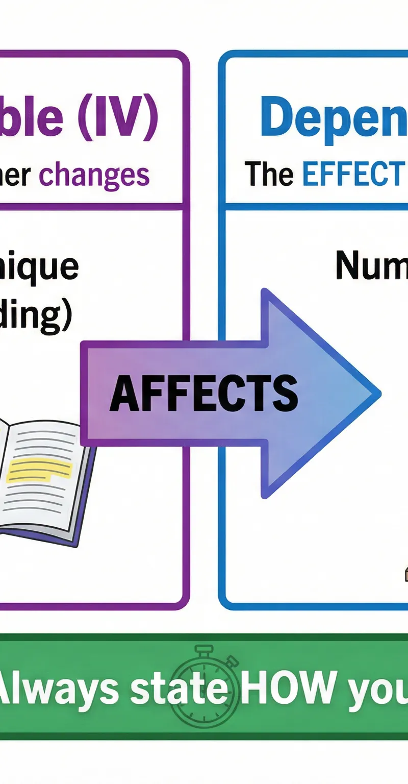 Understanding IV and DV