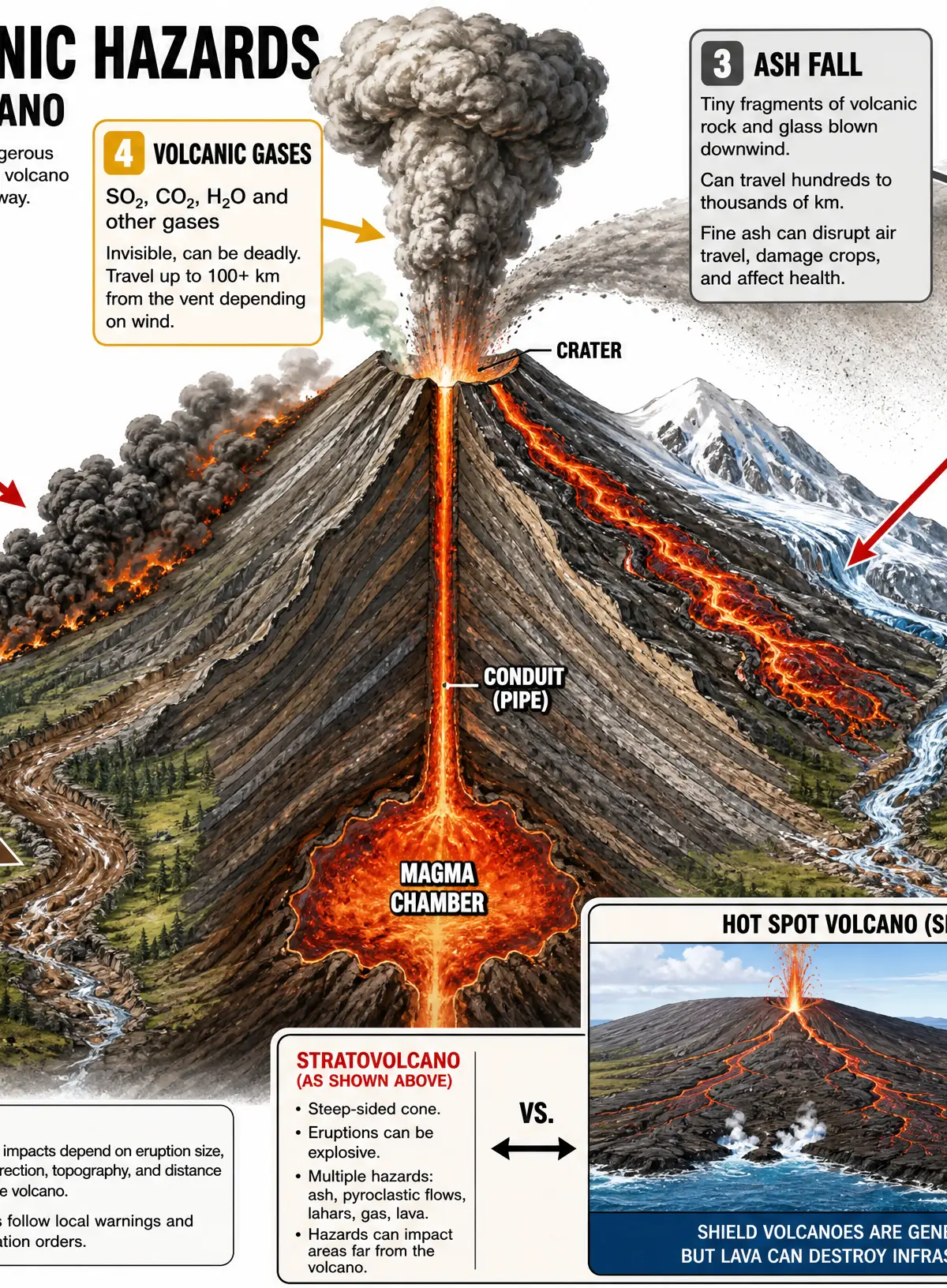 Major Volcanic Hazards