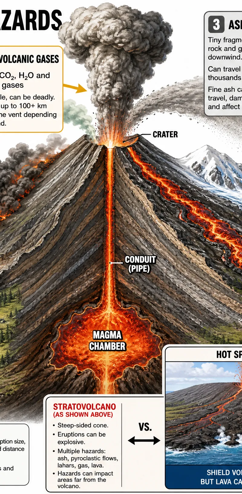 Major Volcanic Hazards
