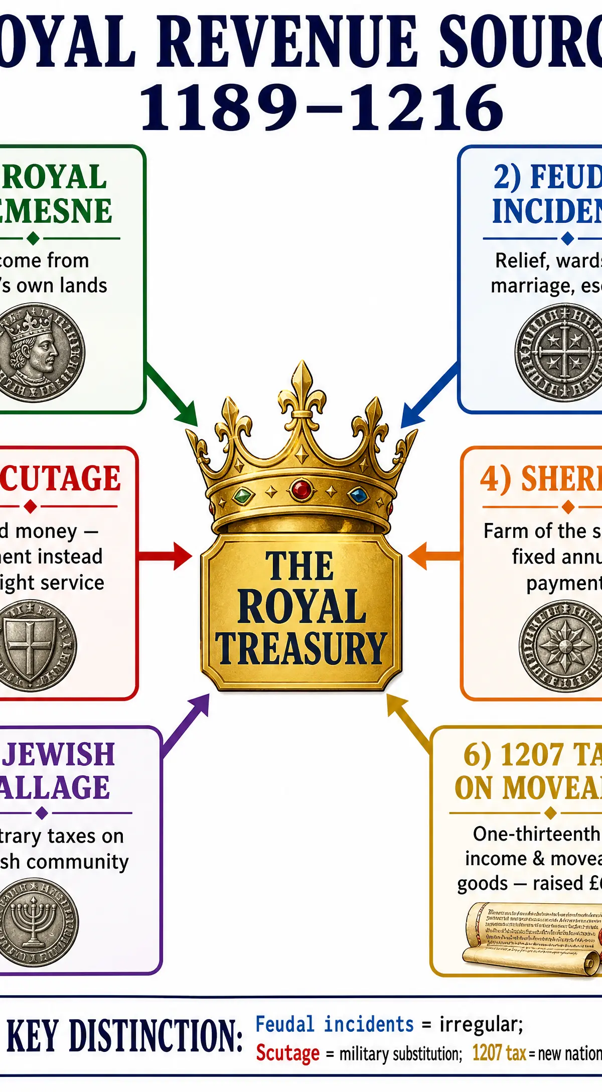 Royal Revenue Sources 1189–1216